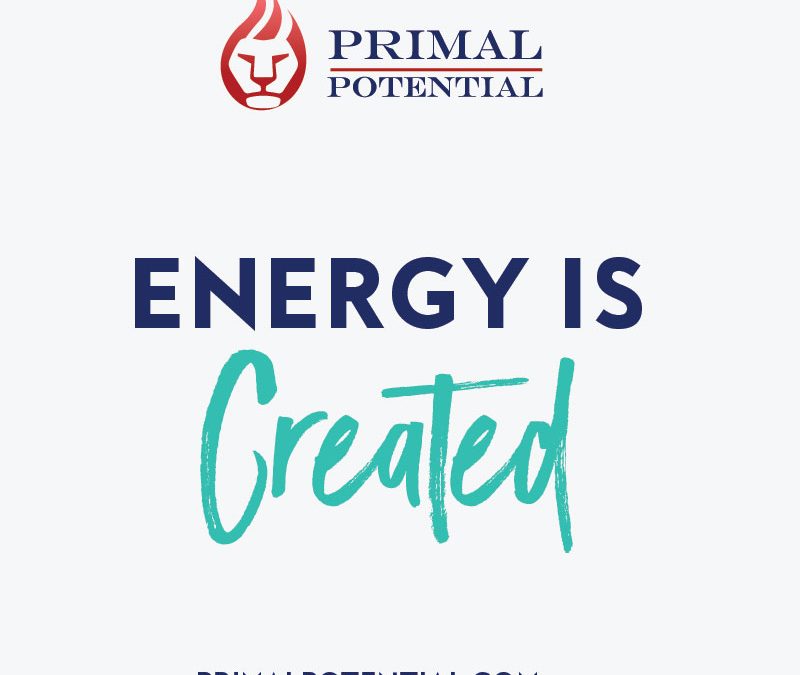Energy Is Created