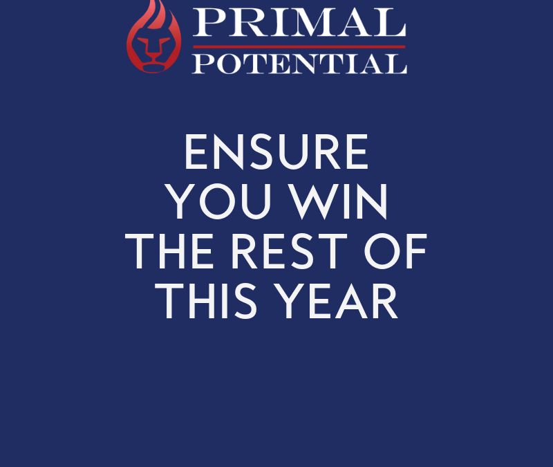 524: Ensure You Win The Rest of the Year